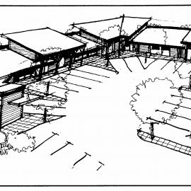 Totara Lodge, 68 Ararino Street; addition of 29 rooms; artist's impression.