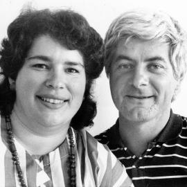 Gloria McGhirr, Media Officer for Family Planning Association with husband Tim