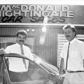 Don MacDonald and Barry Nightingale, of MacDonald Nightingale Car Sales.