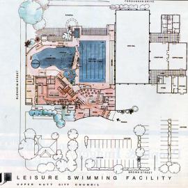 Civic Centre; indoor pool proposal 2; plan.