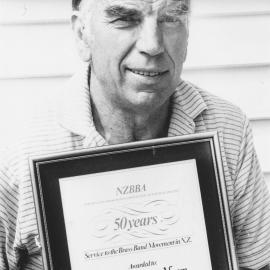 Bob Moore; 50 years with Municipal Band