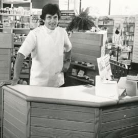 Silverstream Village Mall opens; Doug Fargher, Silverstream Pharmacy.