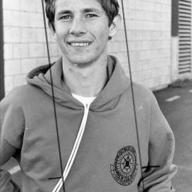 Graham Wills after returning from an Outward Bound course.