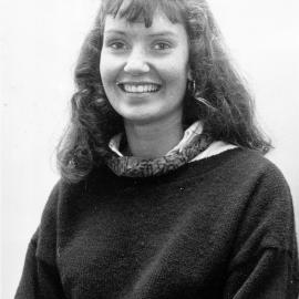 Rachel Thompson; one of 32 college students chosen as hosts at World Expo 88, Brisbane.