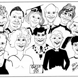 City Council 1995-1998; Phill Mudgway cartoon