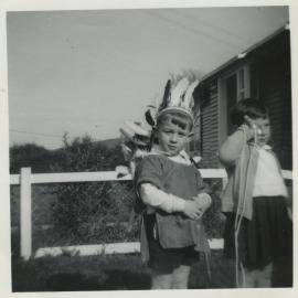 Beryl Harris family photo 10; twins John and Pip