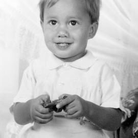 Plunket baby-photo competition; Caleb Lingman, second in photogenetic class.