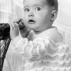 Plunket baby-photo competition; Julie Armstrong, third in photogenic class.