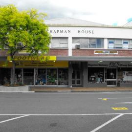 Main Street, south side; No. 106-110; Chapman House