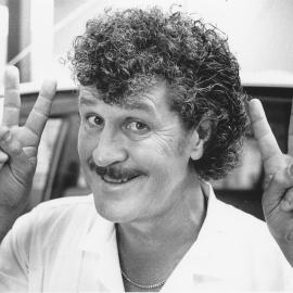 Graham Bond, 44; Australian actor/comedian; 'Brucey' in forthcoming Toyota HiAce van advertising.