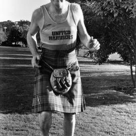 Harry Ross, 48, runs the 8-km Dorne Cup race, raises over $100 for Telethon.