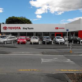Gibbons Street, west side; No.  1; King Toyota showroom 1.