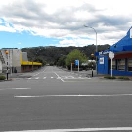 Main Street, north side; No.  25*; looking north along Royal Street