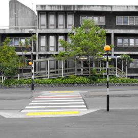 Fergusson Drive, north side; No.  863, 1; Police station, west end.
