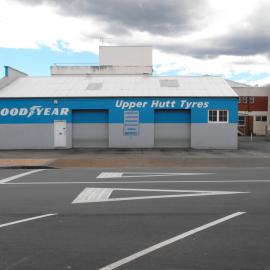 Geange Street, right side; No. 12; Upper Hutt Tyres