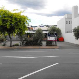 Geange Street, right side; No. 10; rear of the Mayfair Cafe and The BoileRoom
