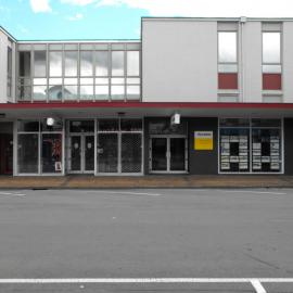 Geange Street, right side; No.  4; Upper Hutt Gun Shop Limited, and Ray White Real Estate