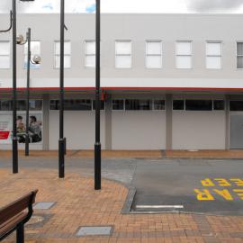 Russell Street, east side; No. 1; front of Westpac bank building