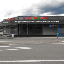 Pine Avenue, east side; No. 28; Upper Hutt Leader office