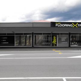 Pine Avenue, east side; No. 22; Flair Flooring Xtra bays 2-5