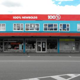 Queen Street, south side; No. 24; Wesley Thrift Shop downstairs; Anything Goes costume hire upstairs 
