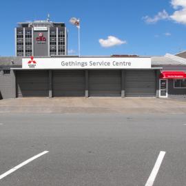 Wilson Street, east side; Gethings Mitsubishi 2; service department