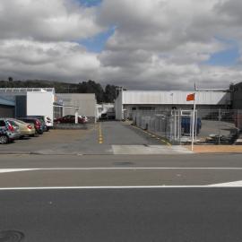 Queen Street, south side; No. 96*; rear of King Street businesses, and Gibbs Lane.