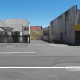 Royal Street, west side 2; Upper Hutt Dental Service and Pak'n Save supermarket (southern end).