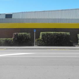 Gibbons Street, east side; No.  8*;  Pak'n Save supermarket; northern (entrance and car-park) end.