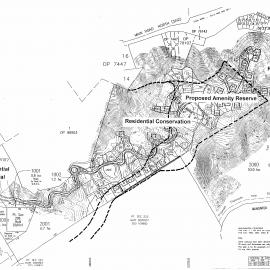 Housing development plan, 2001; Mount Marua subdivision plan; 89 sections.