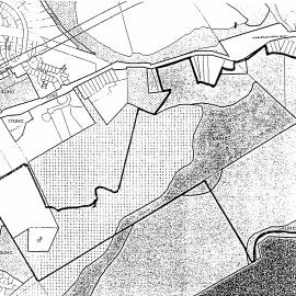 Housing development plan, 2001; Mount Marua subdivision; outline of the area involved.
