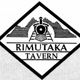 Rimutaka tavern logo; diamond-framed.