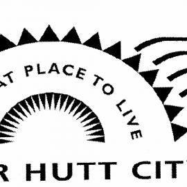 Upper Hutt city logo 'A great place to live', adopted May 2002.