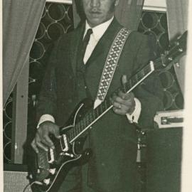 Joe Haere playing in Trinity Fair, c. 1971