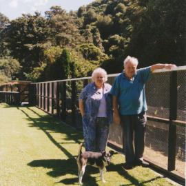 Hutt River Trail to impinge on unofficial back yards; Colleen and Patrick O'Reilly.