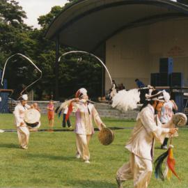International Festival of the Arts 2004; Toyota Festival Picnic; Dulsori troupe percussionists.