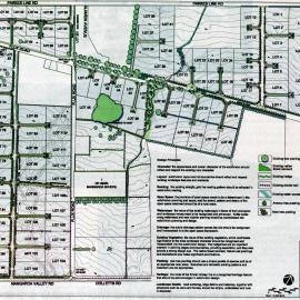 Housing development plan, 2004; 'The Lanes', Mangaroa.