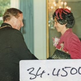 Governor General David Beattie and Grace Nicholls, Q S M