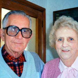 Jim and Julie Hosie; golden wedding.