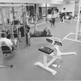 Central Institute of Technology interiors; recreation and fitness centre; new weights room