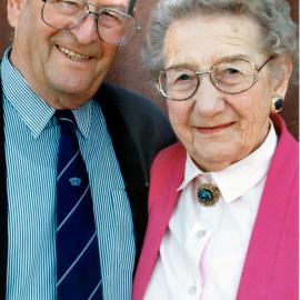Retired industrial chaplains Ellen and Derek Erskine; golden wedding.