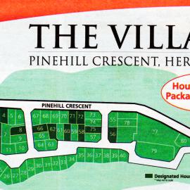 Pinehill development; former prison staff village site; final overall plan.