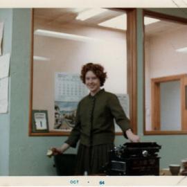 Yvonne Blackett (later Yvonne Airey); 1964