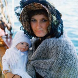 1990 celebrations; re-enactment of early settlers' arrival