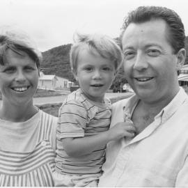 St Hilda's Anglican Church clergy; Kirsty and David Newton, with son Harry.