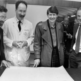 Central Institute of Technology buildings; plans of additions to podiatry displayed