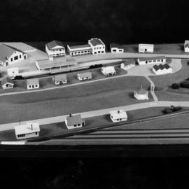Silverstream; model of historic village proposal