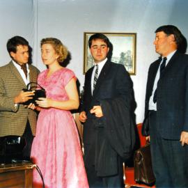 Heretaunga Players; Dial M for Murder; Lance Waker, Alison Hodge, Adam Blackwell, John Kelly.