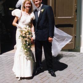 Upper Hutt Leader staff; editor Rosemary McLennan marries Algernon Pratt