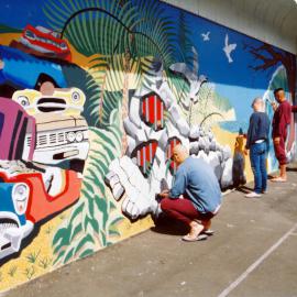Rimutaka Prison Mural; 1991